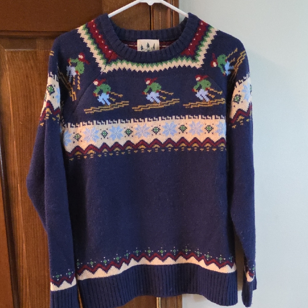 Keil James Patrick Beautiful Ski Sweater, Cozy Cabin, XS, Wool👌 - Picture 2 of 4